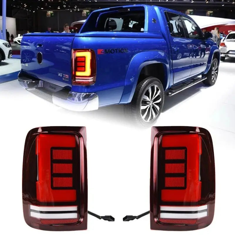 Lampy tylne reflektory VW Amarok 2010 - 2022 Amarok LED DRL dynamiczne kierunkowskazy - Multigenus