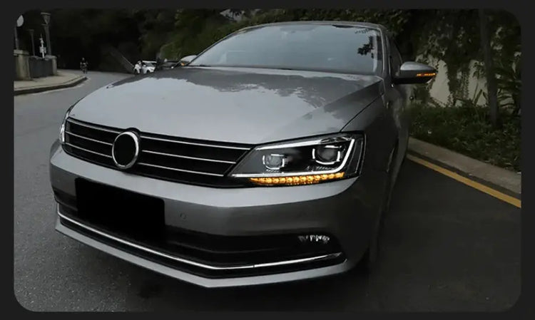 Lampy przednie reflektory VW Jetta Mk6 LED 2011 - 2018 B8 Drl Hid Bi Xenon - Multigenus