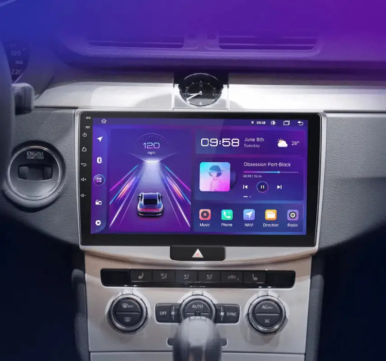 Radio nawigacja VW Passat B6 B7 CC 2005 - 2015 Carplay Android Auto - Multigenus