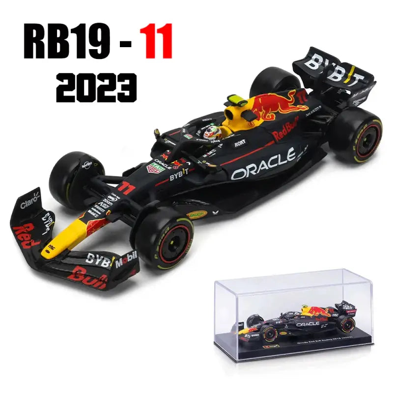 1:43 2024 RB20 F1 Red Bull Racing TAG Heuer Metalowa Replika Verstappen Perez - 2023 RB19-11 1