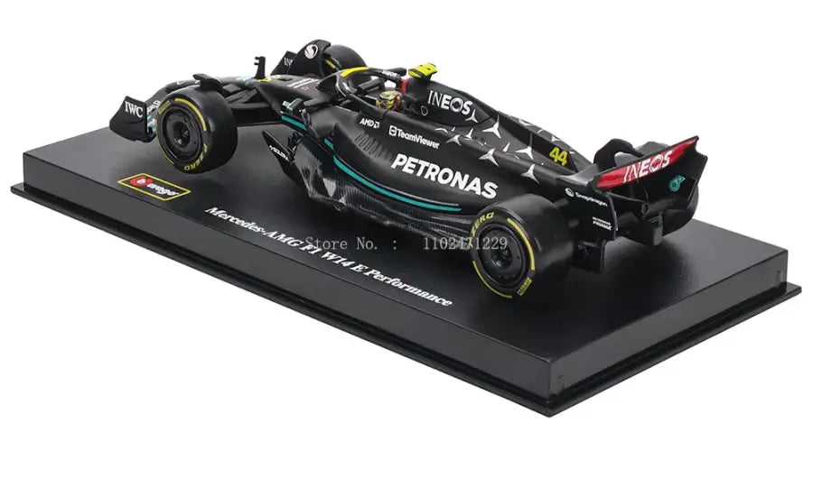 1:43 Mercedes-AMG W14 2023 Metalowy Model F1 Hamilton Russell