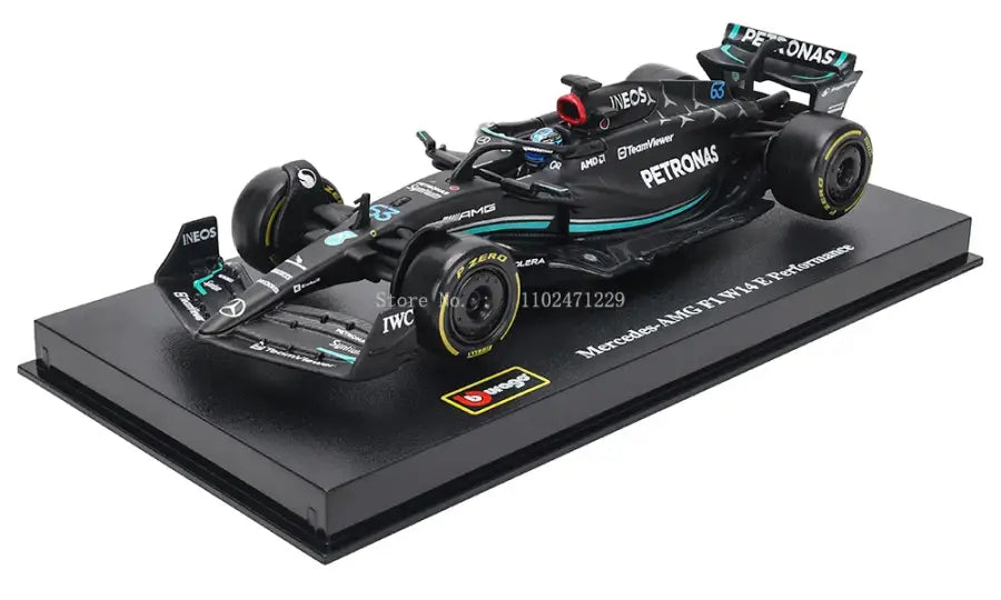 1:43 Mercedes-AMG W14 2023 Metalowy Model F1 Hamilton Russell