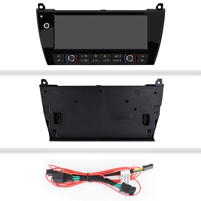 10,25 - calowy ekran klimatyzacji do BMW serii 5 F10 F11 2011 - 2017 LCD cyfrowy wyświetlacz klimatyzacja dotykowy AC Board - Multigenus