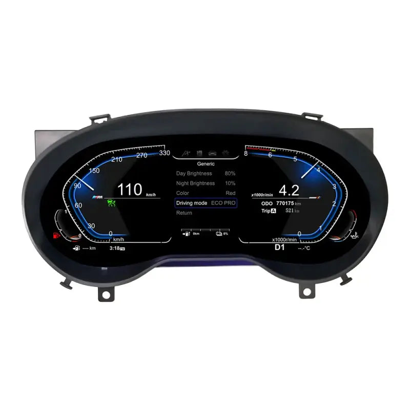 12,3-calowy Cyfrowy Klaster do Mercedes-Benz C GLA CLA 2014