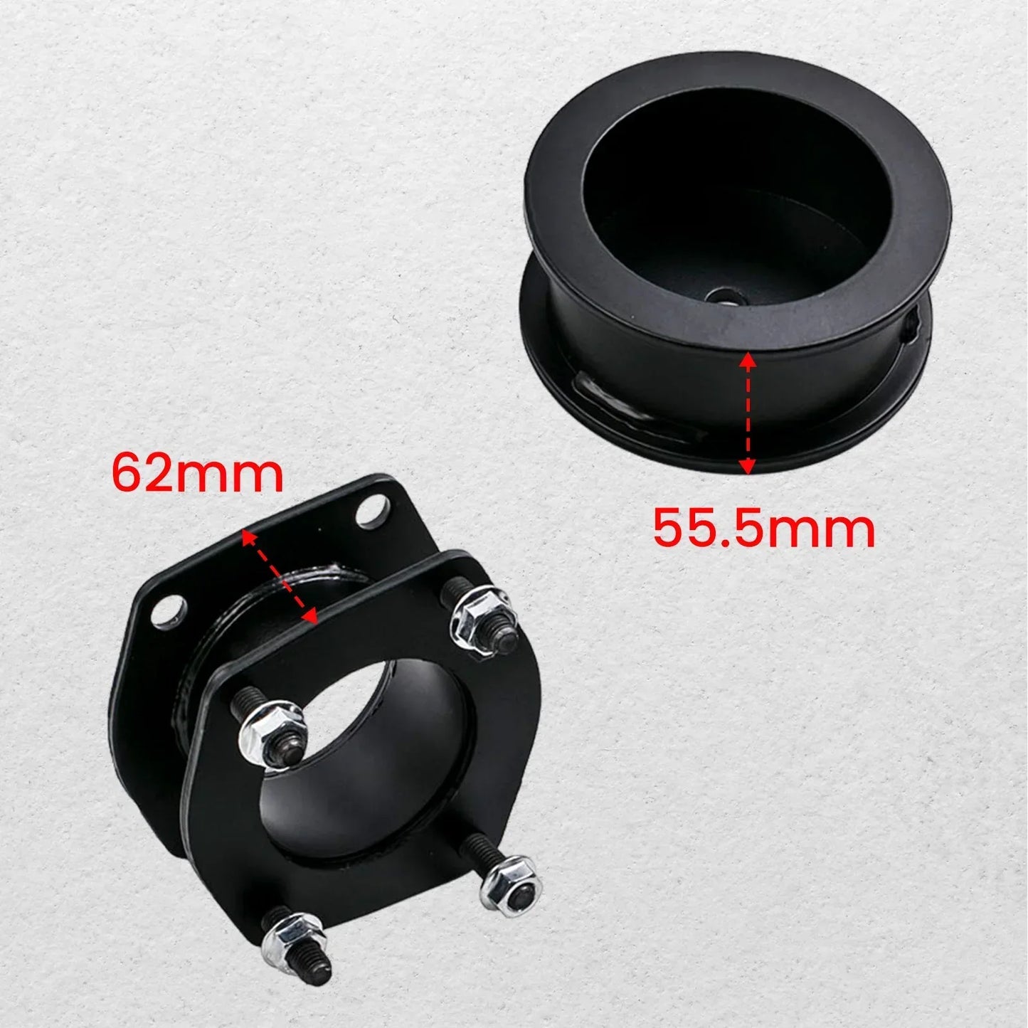 2.0" Fram + 2.0 baklyftningssats för Jeep Grand Cherokee WK Commander XK