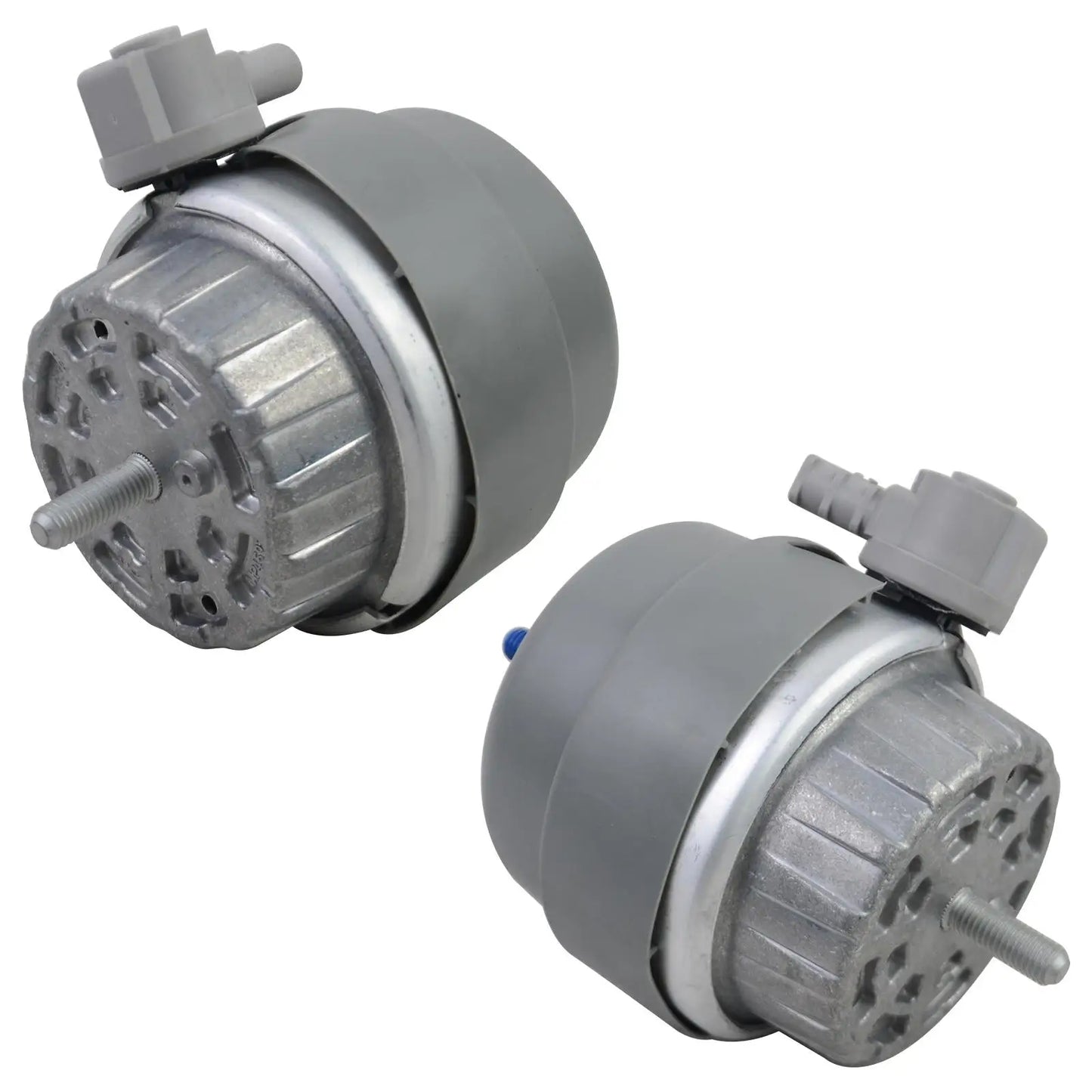 Szare i srebrne metalowe pompy paliwa z plastikowymi złączami do audi a6 4f2 c6 avant quattro avant wagon base sedan 4f0199379bh 4f0199382bl