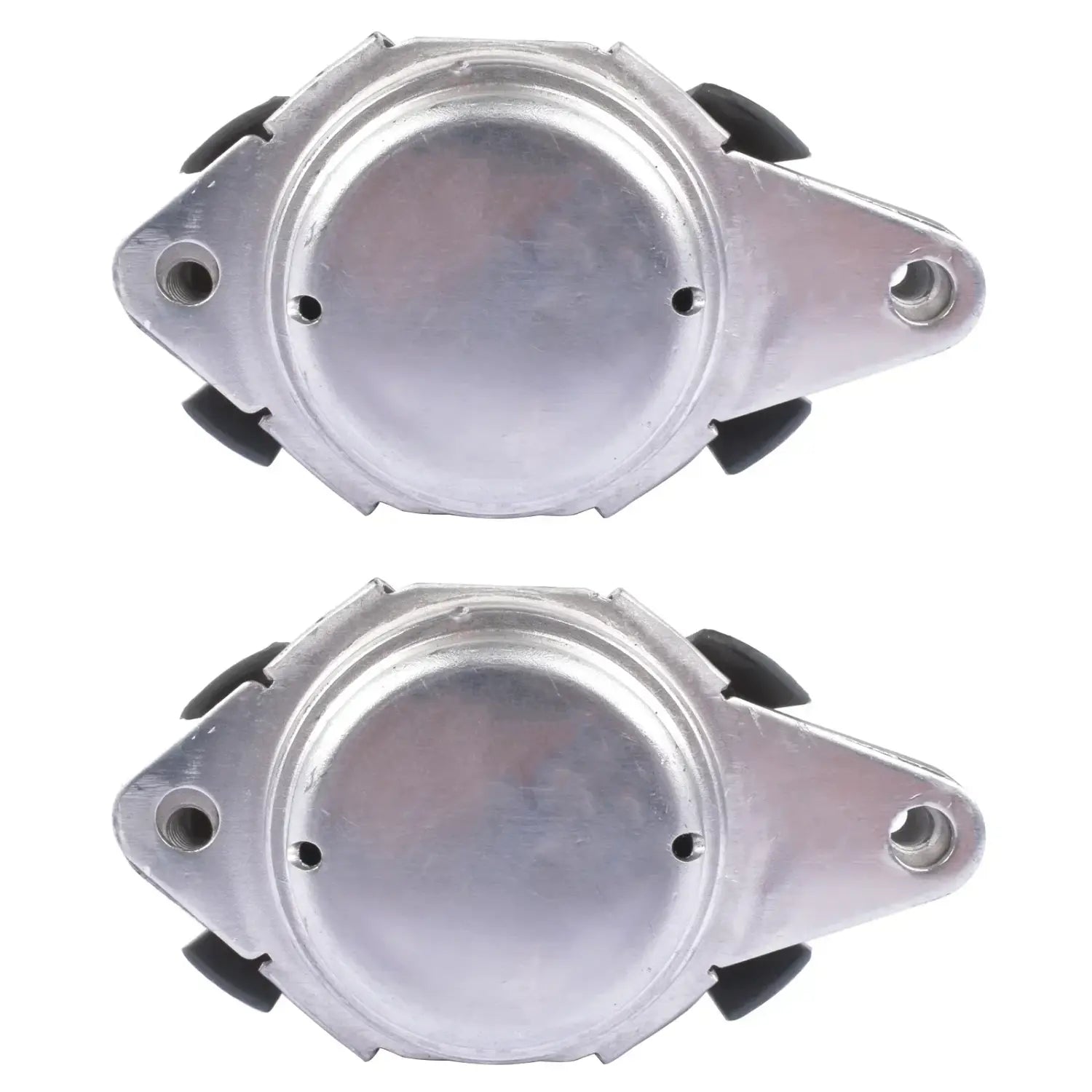 Srebrne metalowe pokrywki zaworów silnika z czarnymi gumowymi uszczelkami do 3d0399151af part number bentley continental gtc