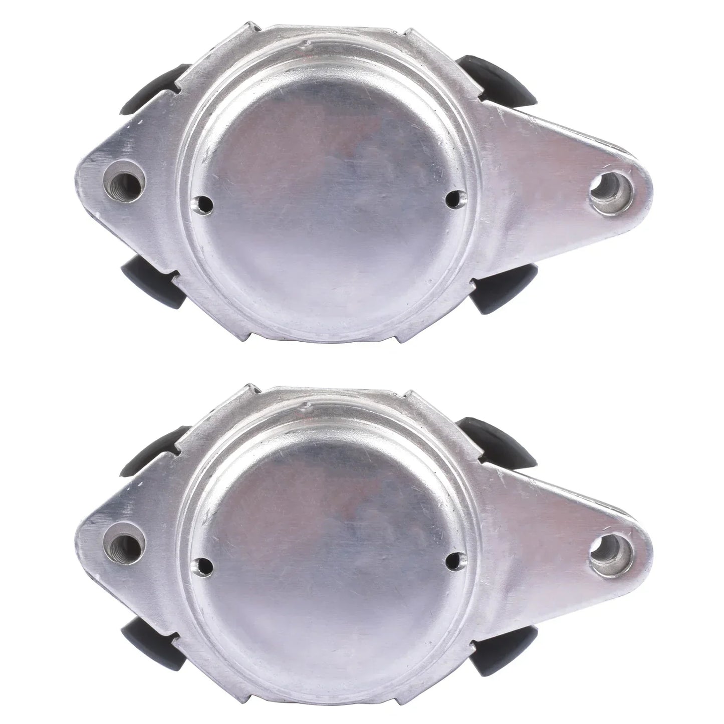Srebrne metalowe pokrywki zaworów silnika z czarnymi gumowymi uszczelkami do 3d0399151af part number bentley continental gtc