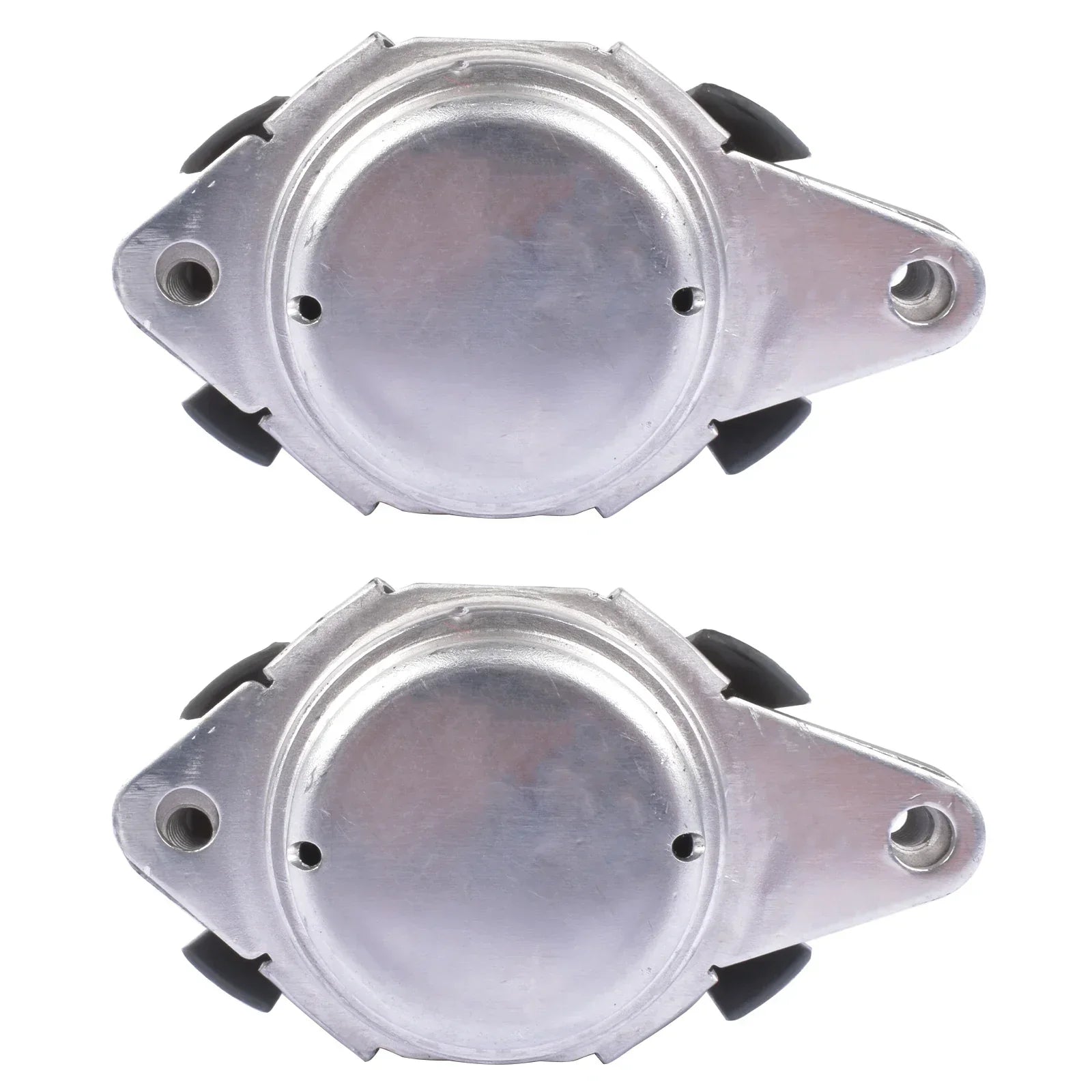 Srebrne metalowe pokrywki zaworów silnika z czarnymi gumowymi uszczelkami do 3d0399151af part number bentley continental gtc