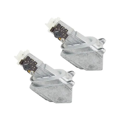 Srebrne led angel eye moduły światła do bmw serii 5 f10 f11 f18 lci z płytkami drukowanymi i białymi złączami