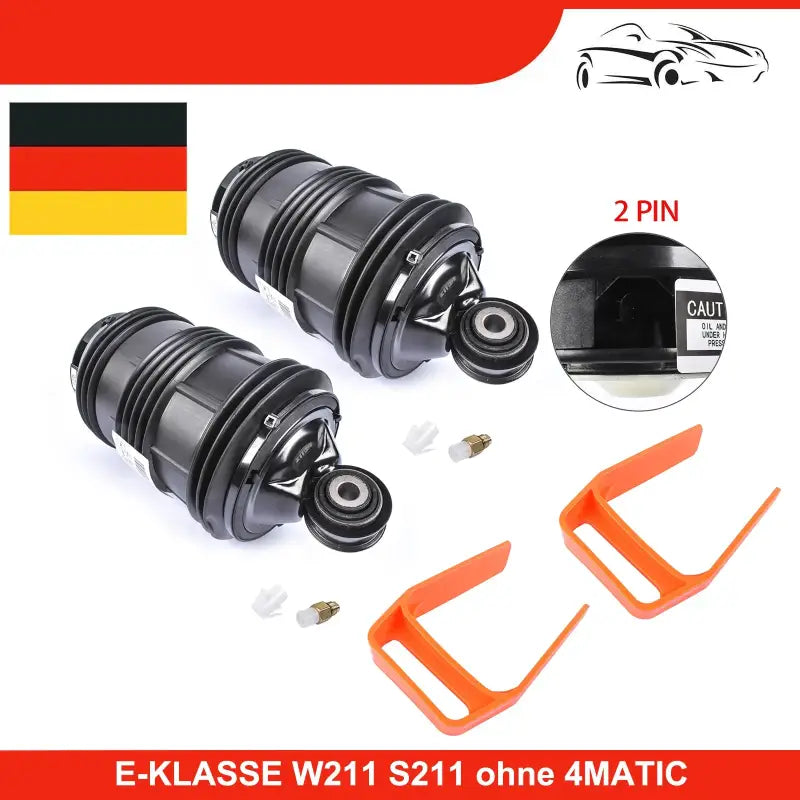 2x Rear Air Spring Suspension Bag Upgraded For Mercedes W219 W211 E500 E320 2x Rear Air Spring Suspension Bag Upgraded For Mercedes W219 W211 E500 E320