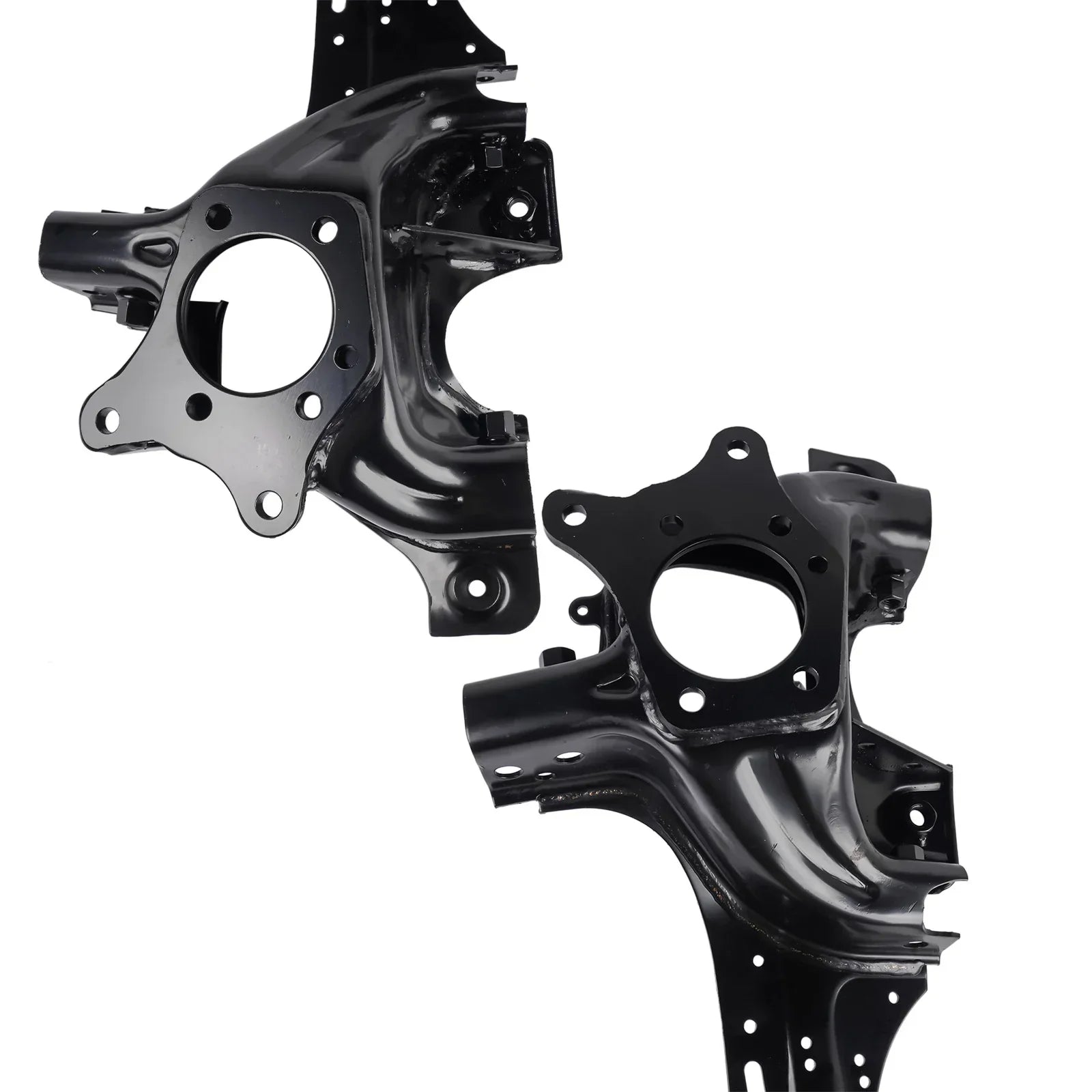 Czarne stalowe przednie zawieszenie control arms z otworami na śruby do ap03 2x rear outer suspension trailing control arm for ford mondeo fwd iv ba7 2007-2014