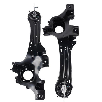 Czarne metalowe tylne zewnętrzne wahacze sterujące z gumowymi tulejami montażowymi ap03 do ford mondeo fwd iv ba7 2007-2014