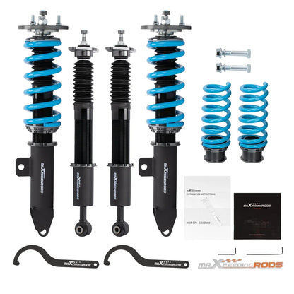 24 Dämpningsnivå Coilover-sänkningssats för Chrysler 300C LE,LX Touring 3.5 04-10