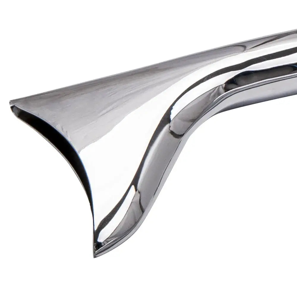36-calowe chromowane końcówki wydechu fishtail Harley Touring 1995–2016 – zdjęcie produktu