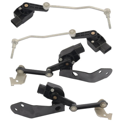AP01 4 Stück Höhenniveausensoren vorne und hinten für Audi A8 S8 Quattro D3 4E2 4E8 3.0 4.2 4E0941285G