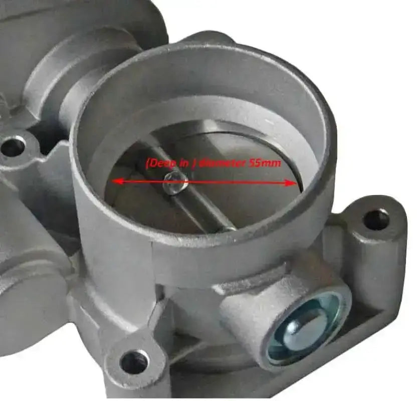 55mm Zawór Przepustnicy do Ford Focus II C-MAX Mondeo IV Fiesta V ST150 1.8 2.0L 1537636 4M5G9F991FA