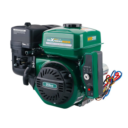 7hk 212cc bensinmotor Horisontell motor E-Start för vattenpump högtryckstvätt