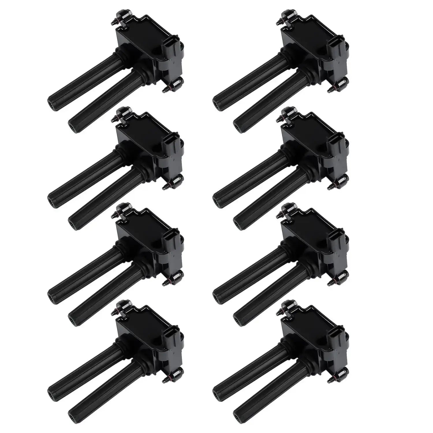 Czarne cewki zapłonowe ap01 8x do jeep grand cherokee dodge charger dodge challenger w siatce