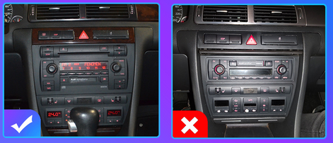 Radio nawigacja Audi a6 c5 1997- 2004 Carplay Android Auto