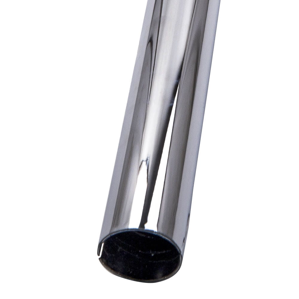 36’’ Chrome Fishtail Exhaust Pipe Slip Ons for Harley Touring Road King 1995-2016