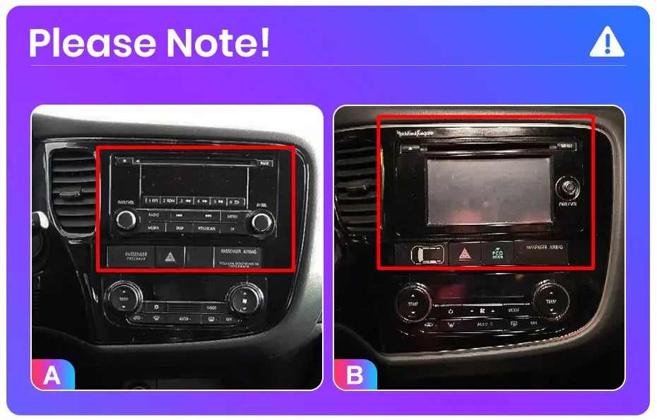 Radio do Mitsubishi Outlander 3 od 2012 - 2018 AI Voice Android Auto Kompatybilne z CarPlay