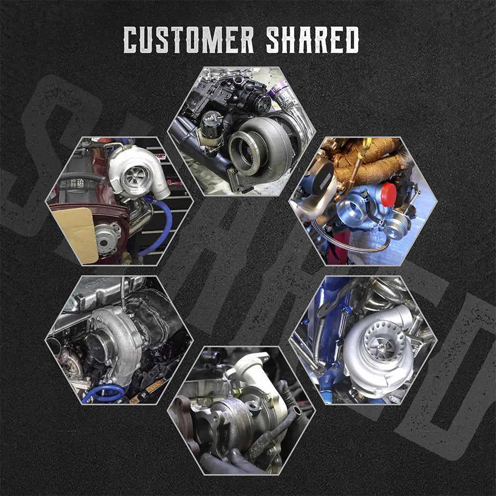 Turbocharger for Honda Civic T3T4 GT3582 GT30 A/R.70 A/R.63 Compressor