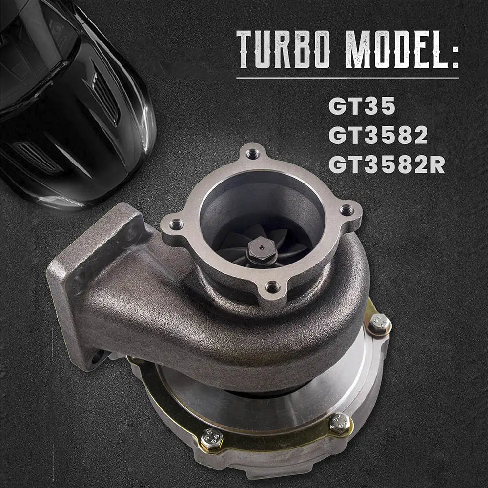 Turbocharger for Honda Civic T3T4 GT3582 GT30 A/R.70 A/R.63 Compressor