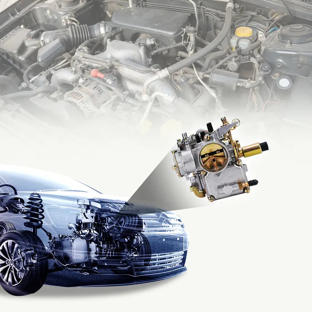 Air-cooled Carburetor Carb for Volkswagen Beetle 113129029A 30/31 PICT-3 Sale