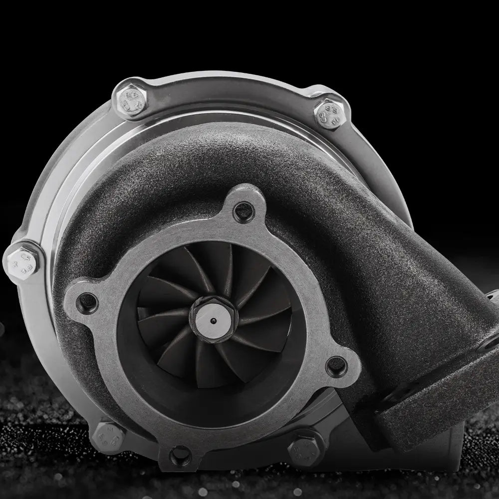 Billet GT3582 GT35 Turbo Flange AR 0.63 Water Oil Cooled Turbocharger 2.5-6.0L