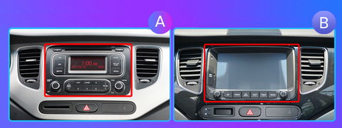 Radio nawigacja Kia Carens 2013 - 2018 Carplay Android Auto