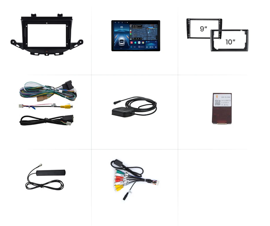 Radijas, skirtas Opel Astra K 2015–2019 Wireless CarPlay ir Android Auto