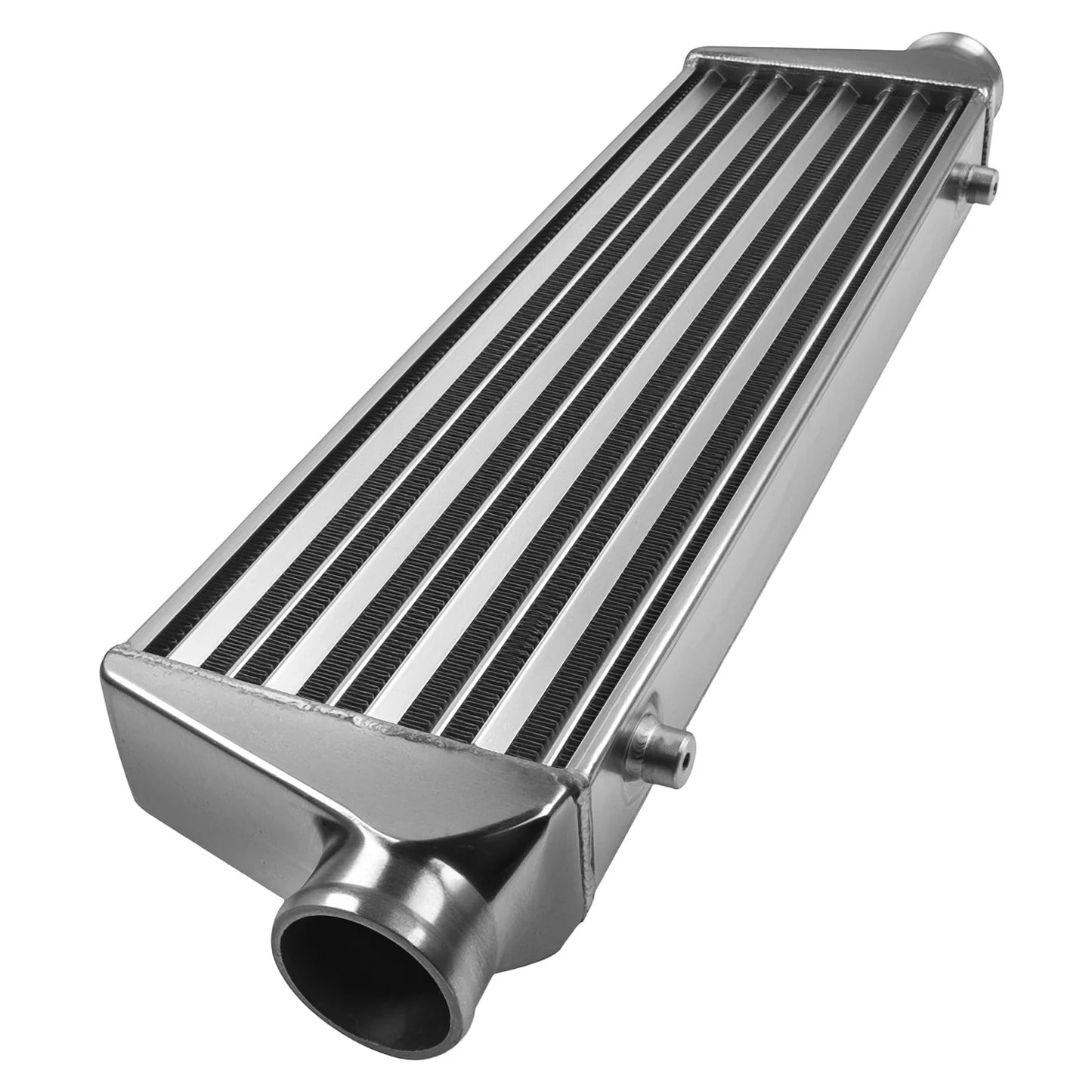 Universell turbo-intercooler 27'' x 7'' x 2.5'' 2.5" Inlopp/utlopp Aluminium