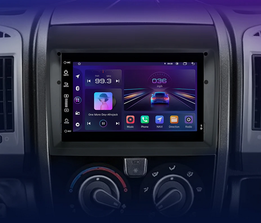 Radio dla Fiat Ducato 2008 - 2015, Citroen Jumper i Peugeot Boxer 2012 - 2015 Multimedialne z GPS Android