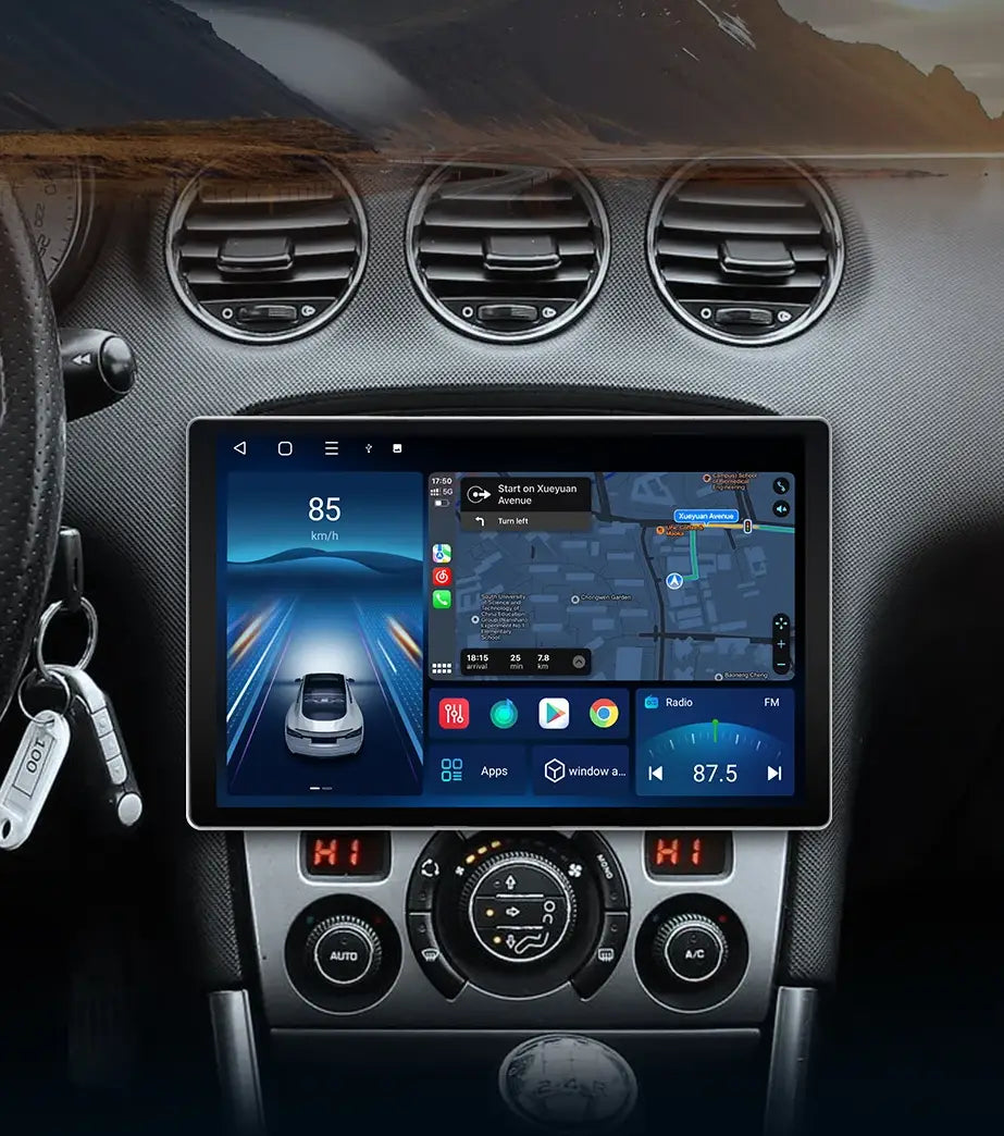 Radio do Peugeot 308 308SW 408 od 2012 - 2020 z Bezprzewodowym CarPlay i Android Auto