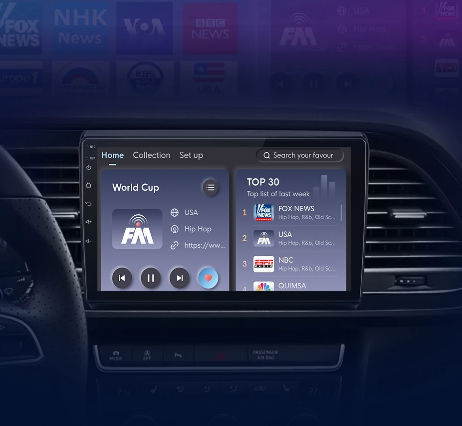 Radio per Seat Leon MK3 dal 2012 al 2020 Multimedia GPS 4G Android Auto e Wireless CarPlay