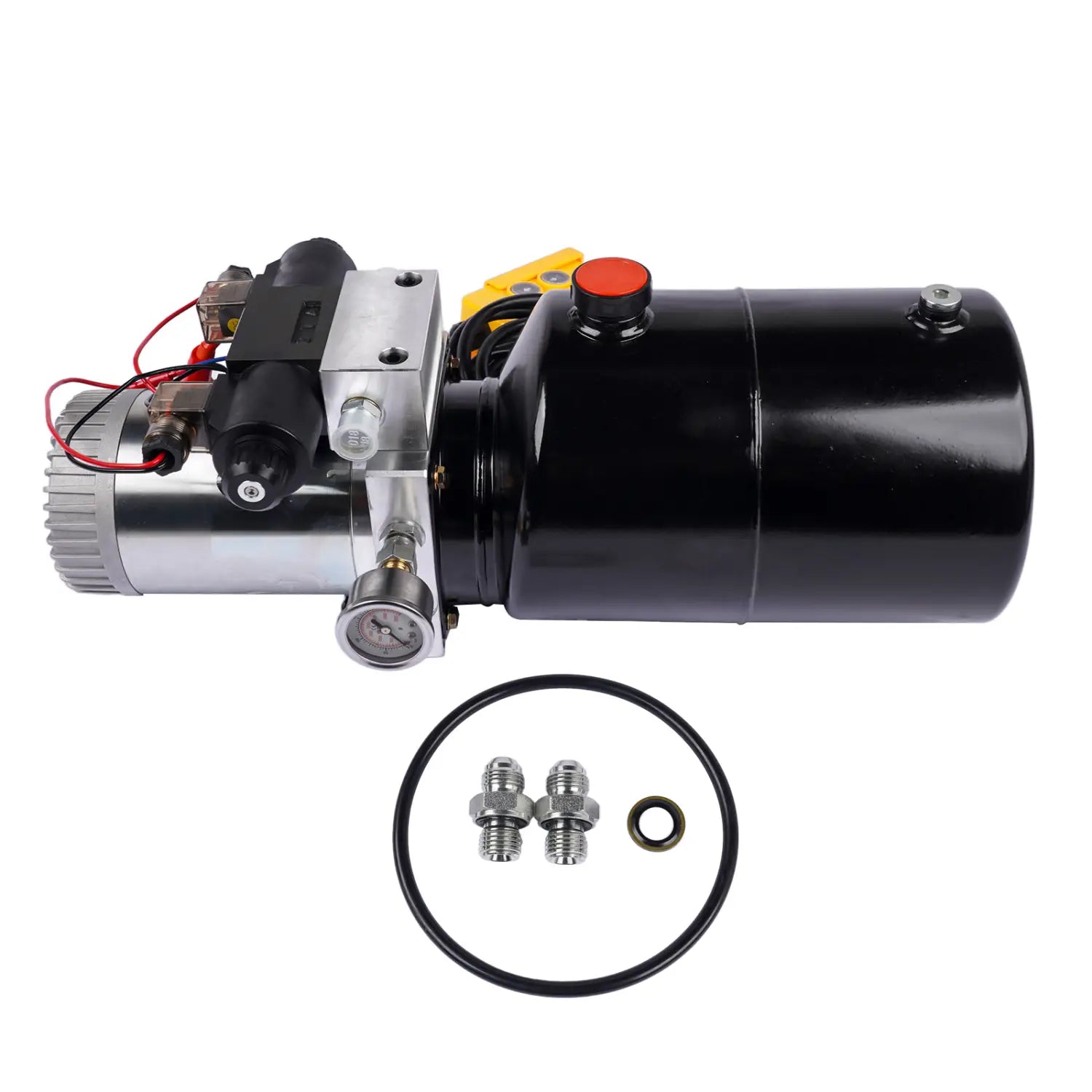 Hydrauliczny Zestaw Zasilania 12V DC 6 Quart Podwójnie Działająca Pompa 1,6 kW