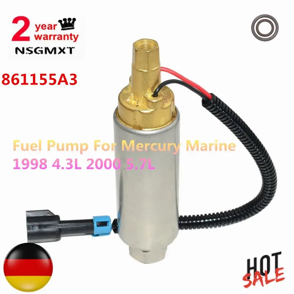 AP03 New Low pressure pump Fuel Pump 861155A3 for Mercruiser 4.3 L 5.0L 5.7L V6 V8 1998-