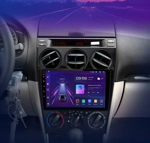 Radio nawigacja Mazda 6 2004-2007 Carplay Android auto