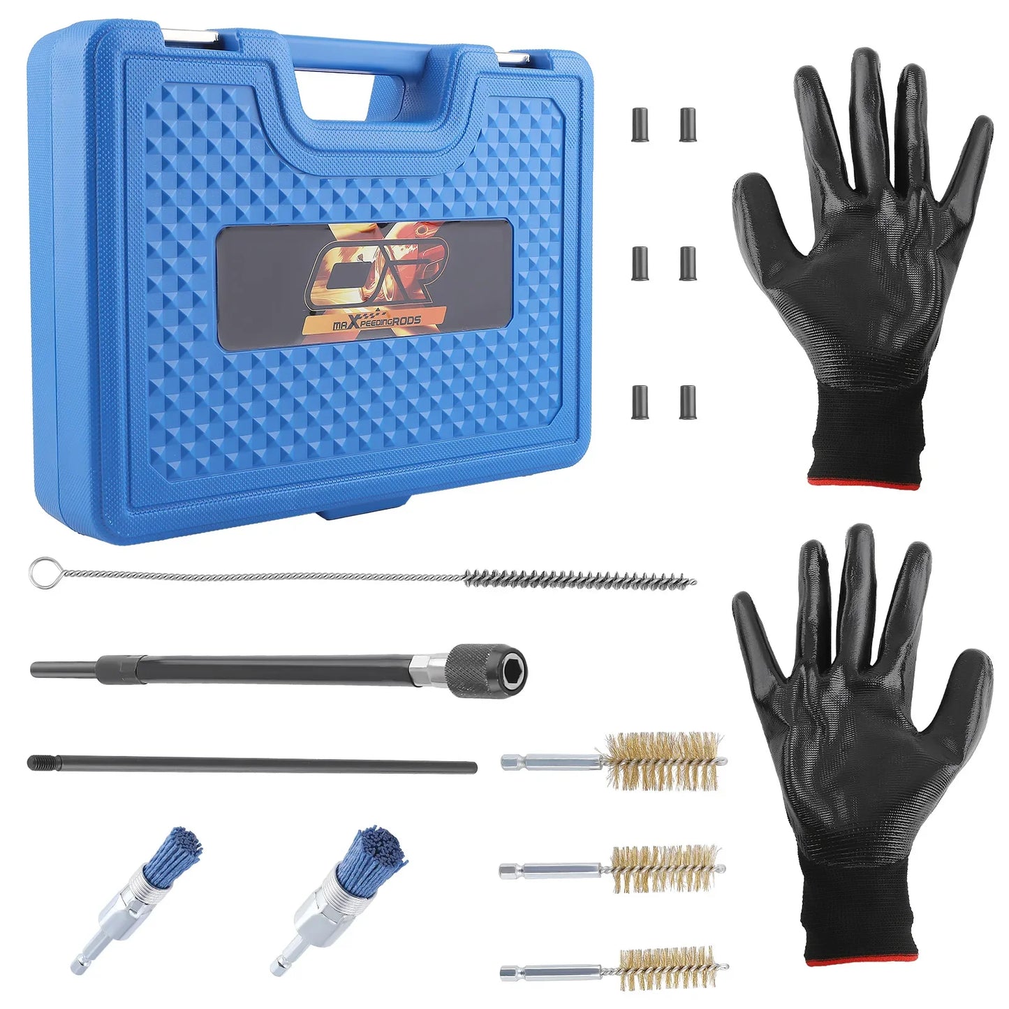 Injector for Seat Shaft Cleaning Set Injector for Seat s Cleaning Brushes Tools Kit-14Pcs