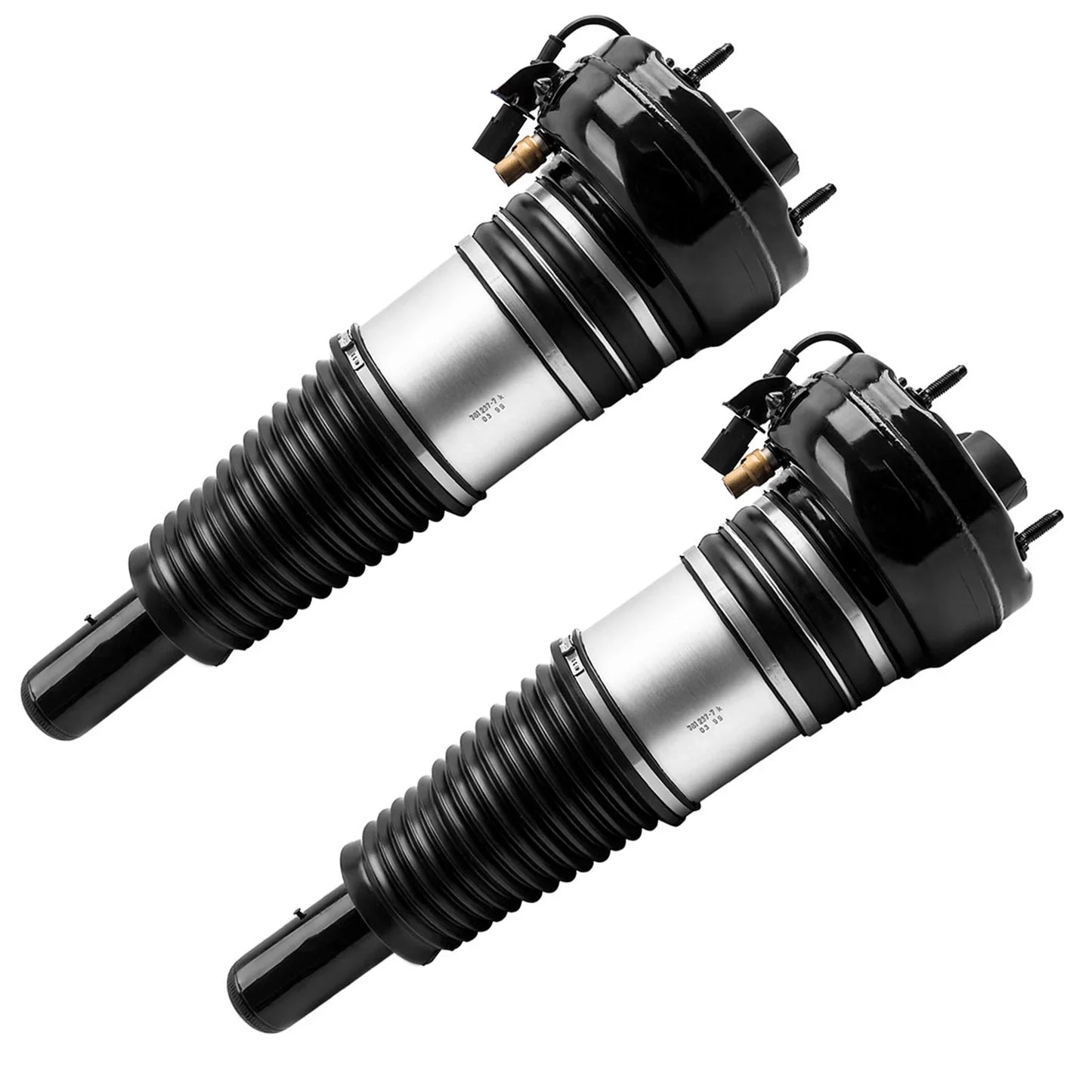Para przednich kolumn pneumatycznych Audi A6 C7, A7, A8 D4 i Bentley Mulsanne