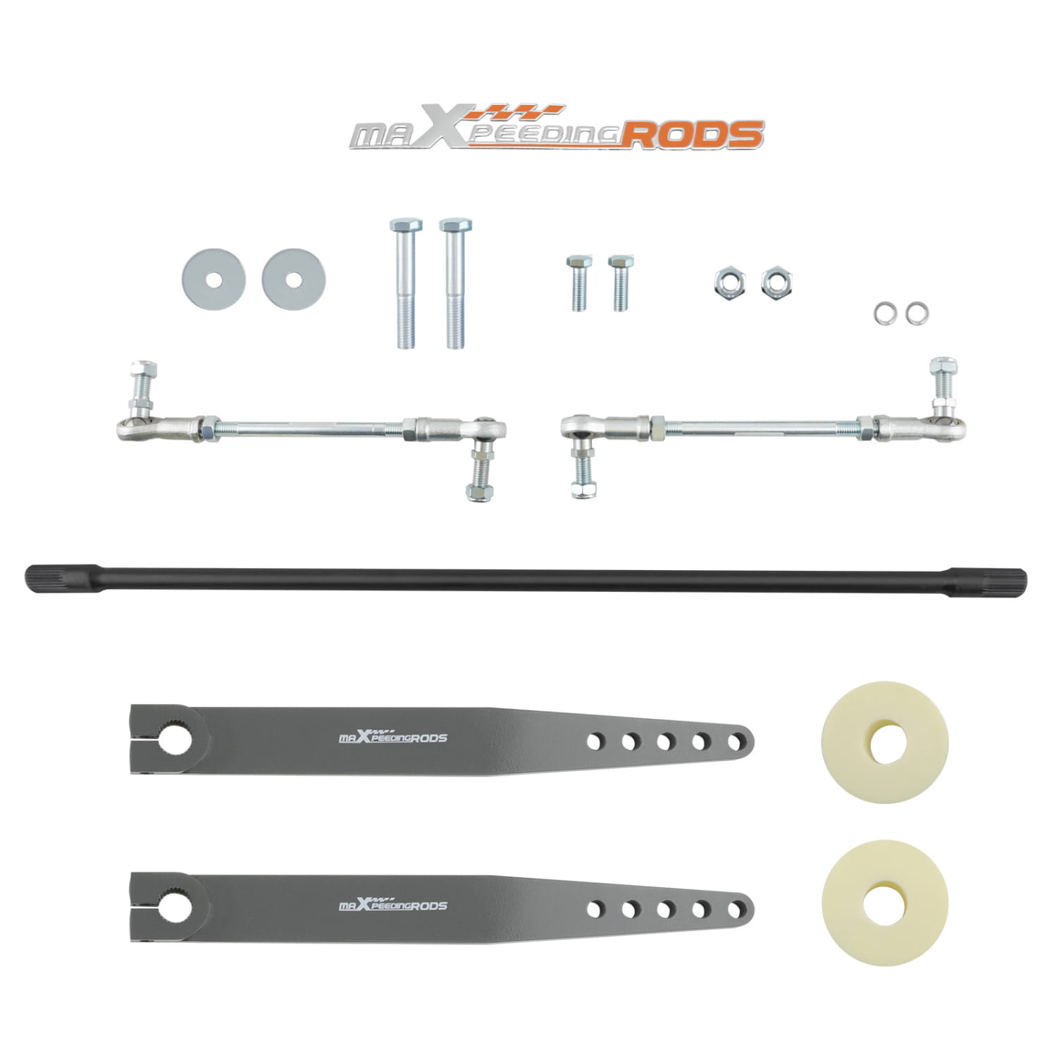 Front Sway Bar End Links Swaybar Kit For Jeep Wrangler 1997 1998-2000-2006