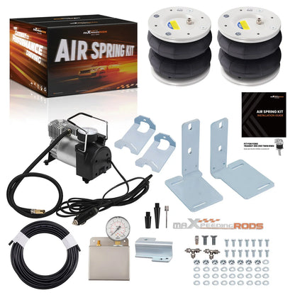 Luftfederung mit 12-V-Kompressor-Kit für Ford Transit 2001–2024, 4000 kg, 75 PSI