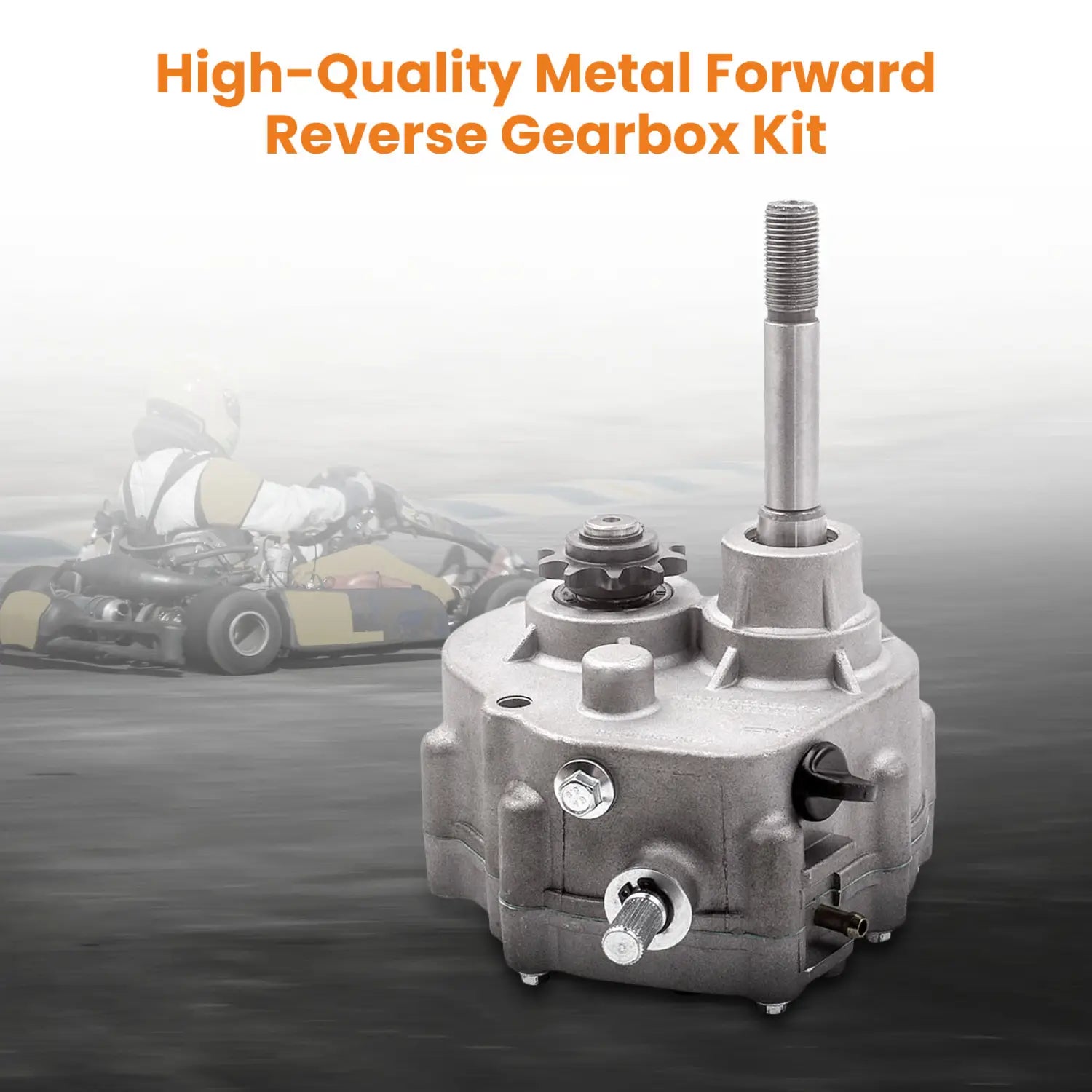 Go Kart Forward Reverse Gear Box for 2HP-13HP Engine 4 Stroke Gearbox