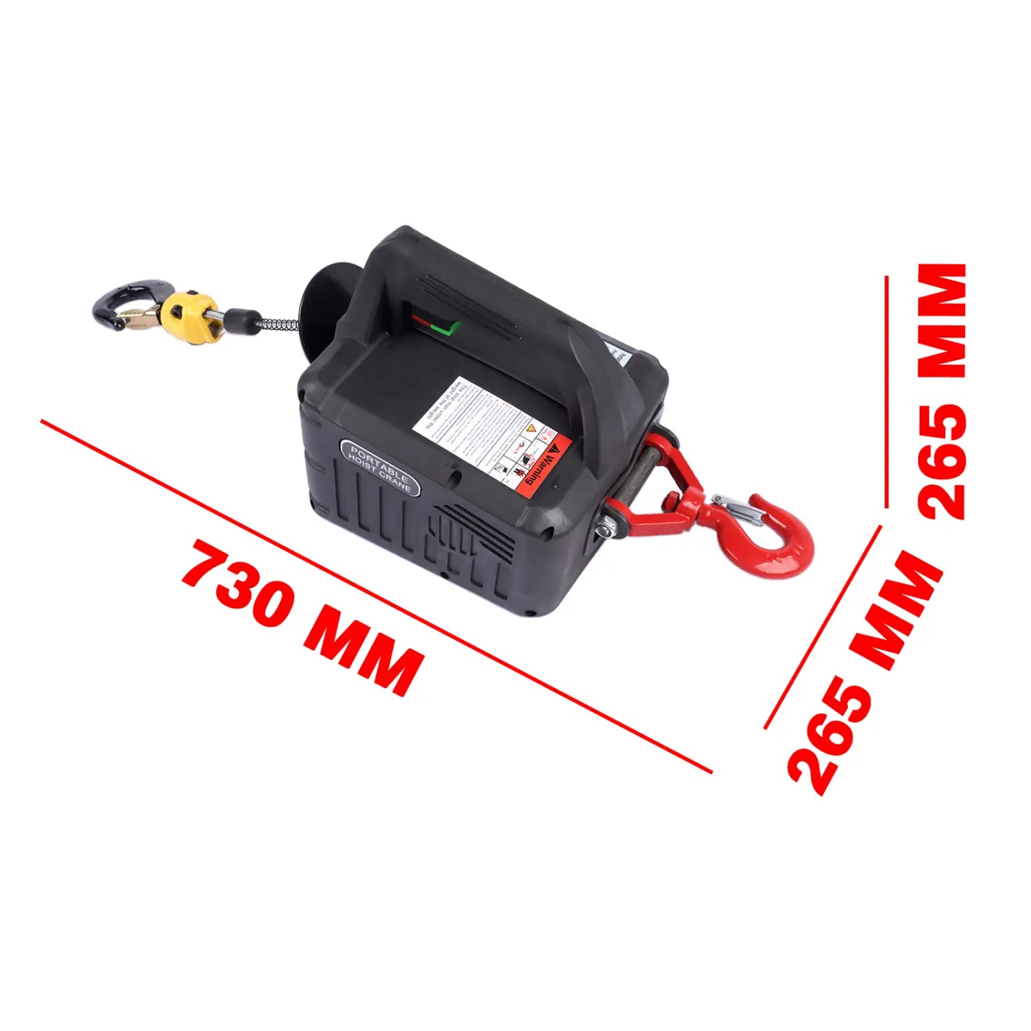 Wciągarka Elektryczna 220V 3 w 1 Przenośny Żuraw Zdalnie Sterowana 120m