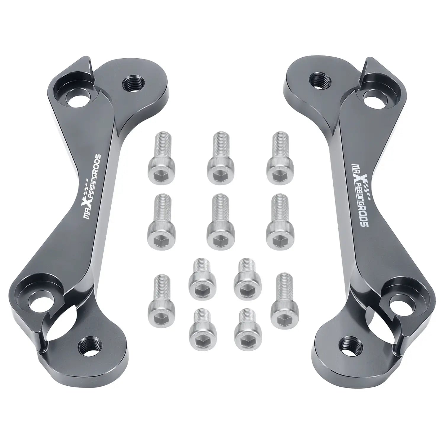 2x Rear Brake Caliper Adapter & Bolts for Subaru Legacy GT 2000 2001 2002-2009 New Brake Adapter Bracket