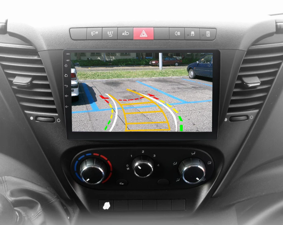 Radio voor Iveco Daily 2014 - 2021 – CarPlay, multimedia en GPS 2-DIN met AI Voice Android Auto