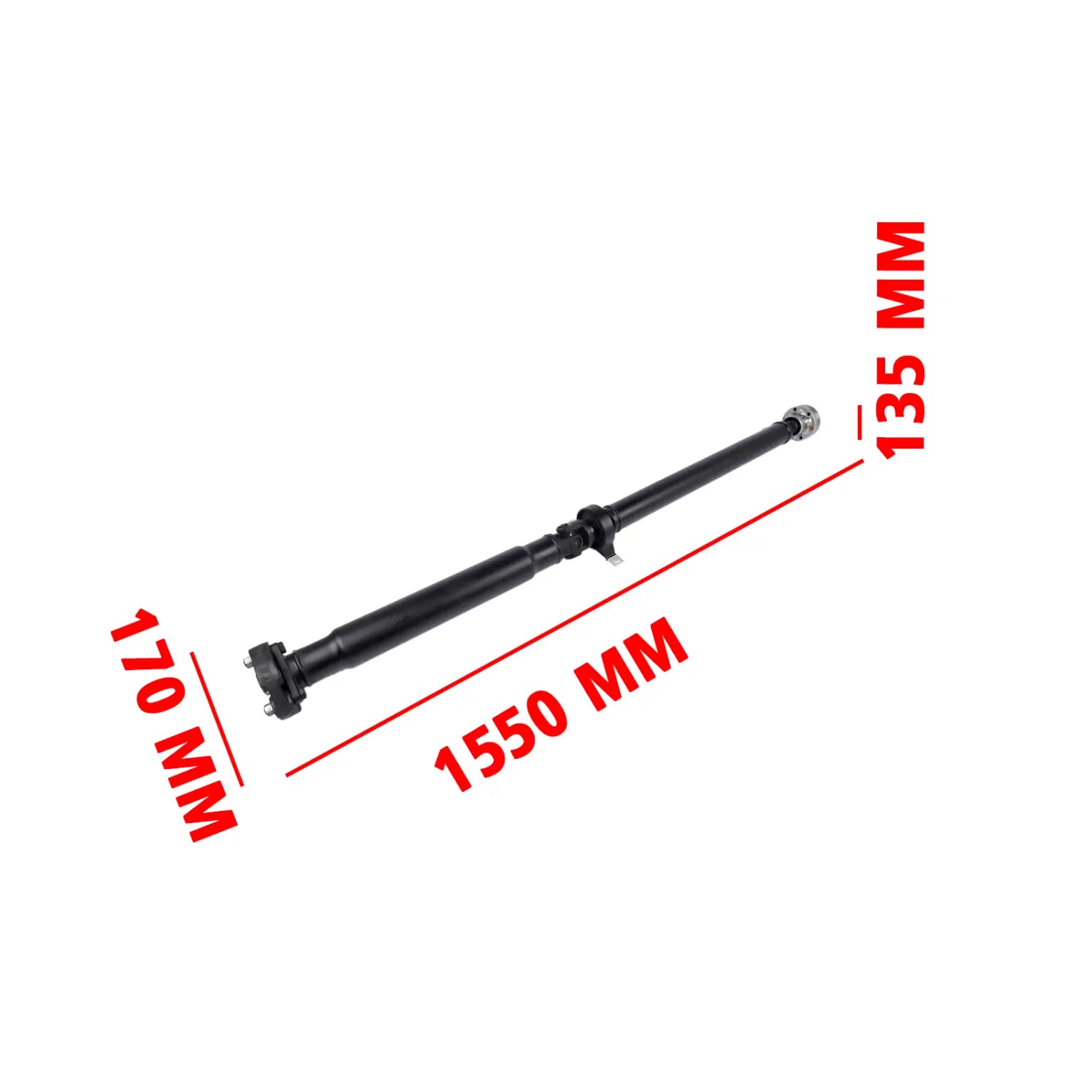 Tylny Wał Napędowy 1550 Mm Dla BMW E46 330i 330Ci Czarny