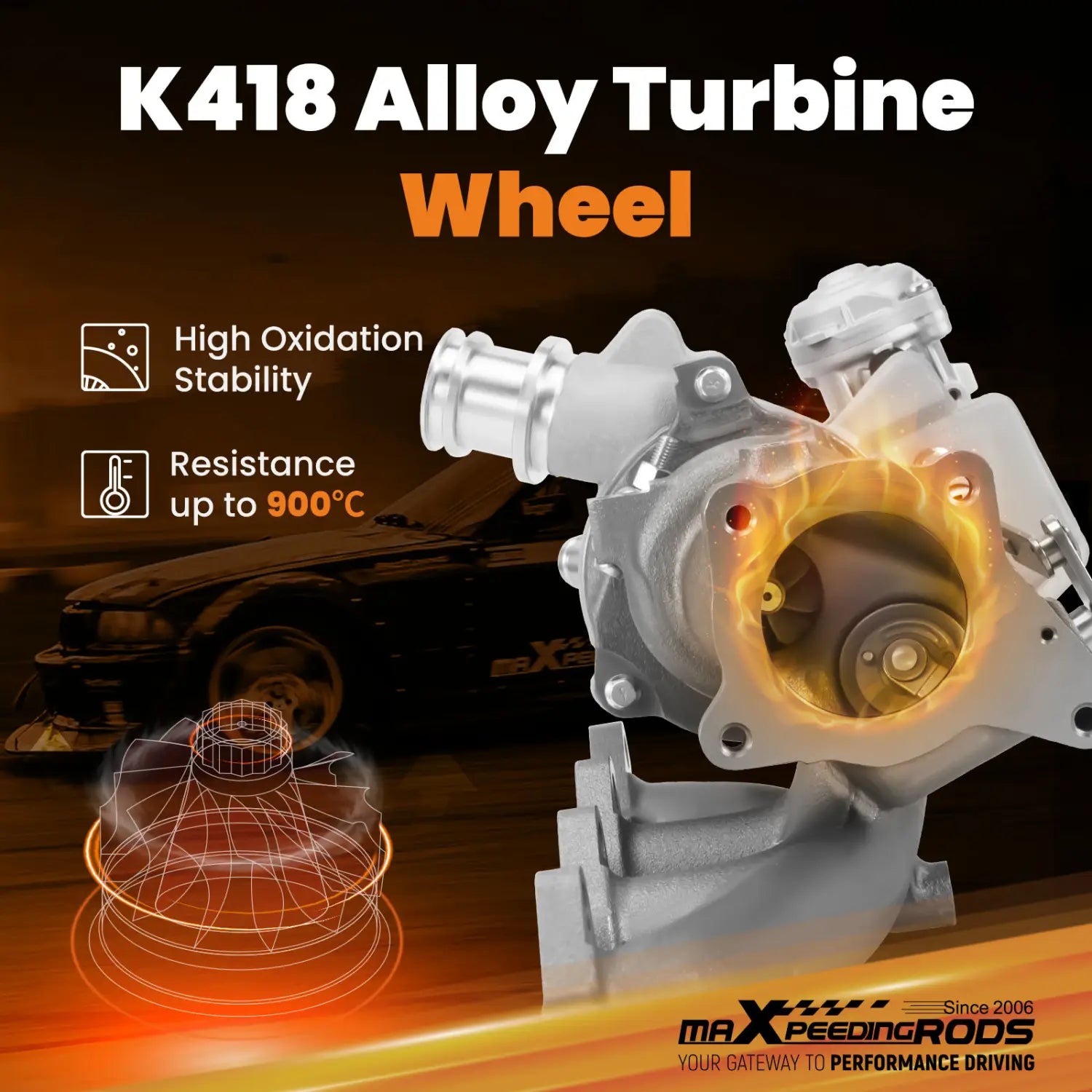 Turbo Turbolader for VW Audi 1.2 TFSi TSI A1 A3 Polo 63KW / 77KW 03F145701H