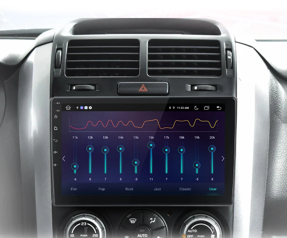 Radio voor Suzuki Grand Vitara 2005 - 2015 met draadloze CarPlay en Android Auto - Multimediasysteem